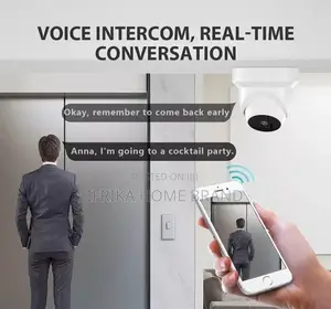 Spy Camera Full 360 Motion IP Wireless Indoor/Outdoor 1080P