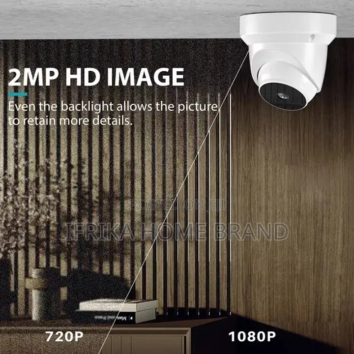 Spy Camera Full 360 Motion IP Wireless Indoor/Outdoor 1080P