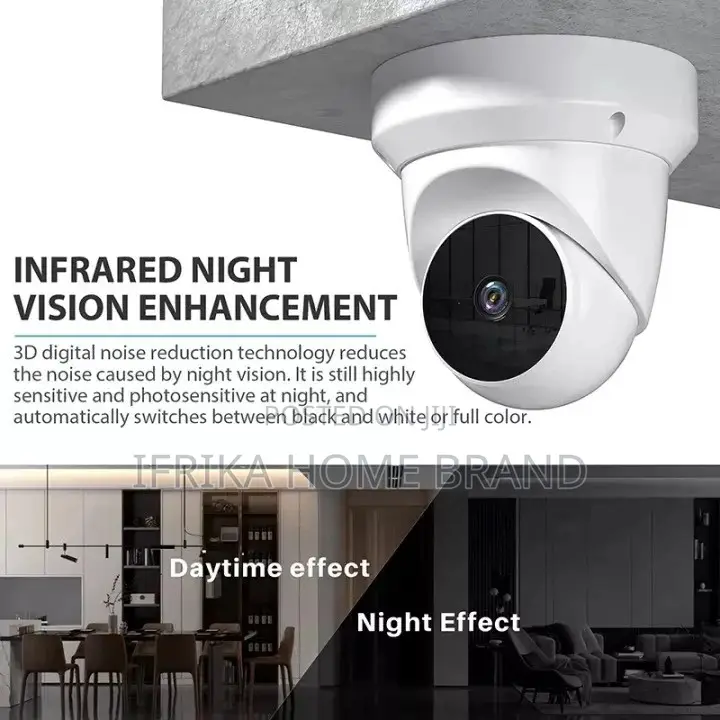 Spy Camera Full 360 Motion IP Wireless Indoor/Outdoor 1080P