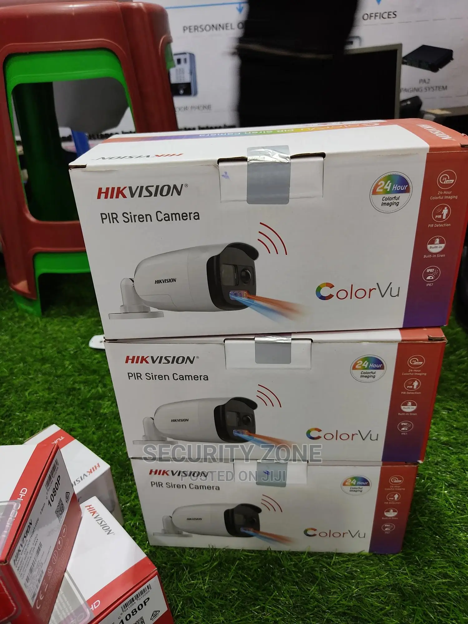 PIR Siren Analog 1080p Cameras