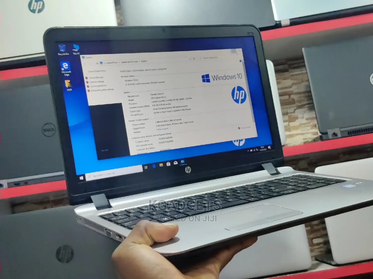 Laptop HP ProBook 450 G3 4GB Intel Core I3 HDD 320GB