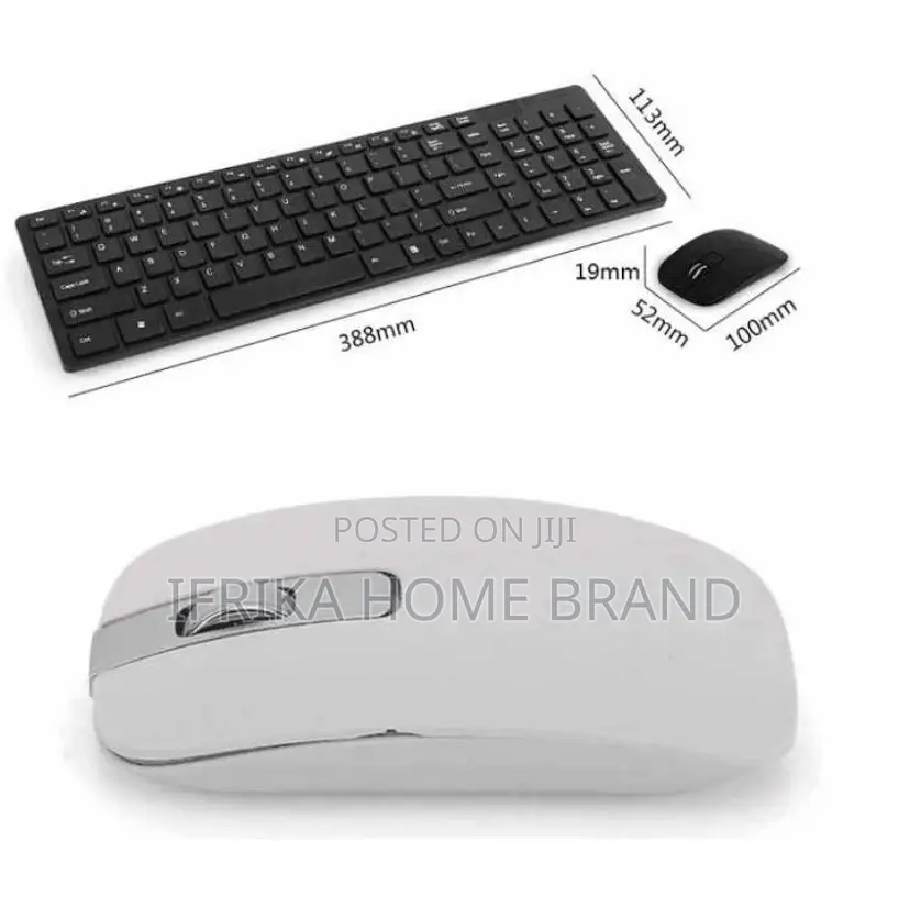 Slim 2.4ghz Wireless Keyboard and Mouse Combo K06