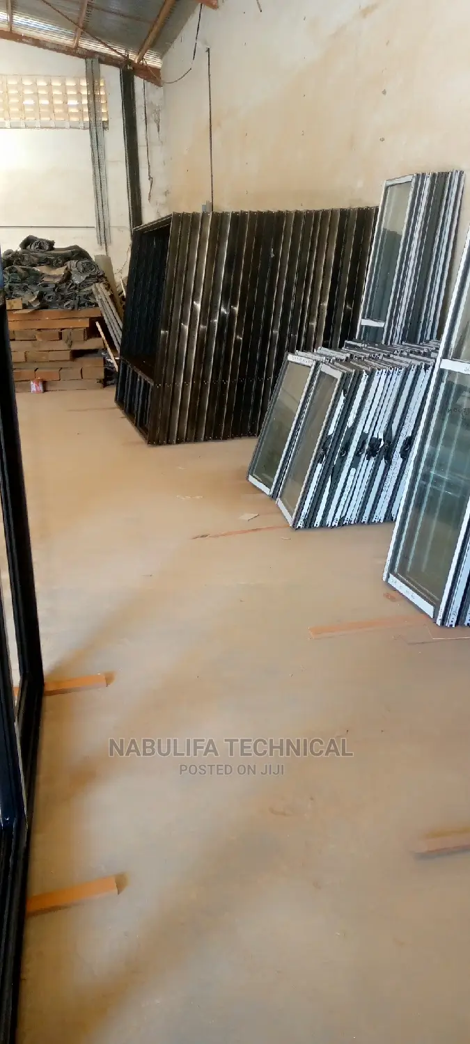 Aluminum Windows Black Color