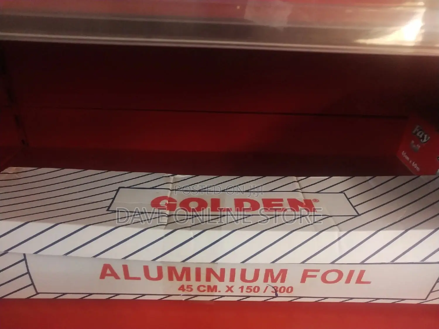 45cm X300 Golden Aluminium Foil
