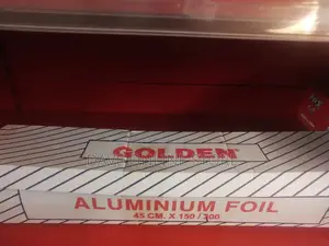 45cm X300 Golden Aluminium Foil
