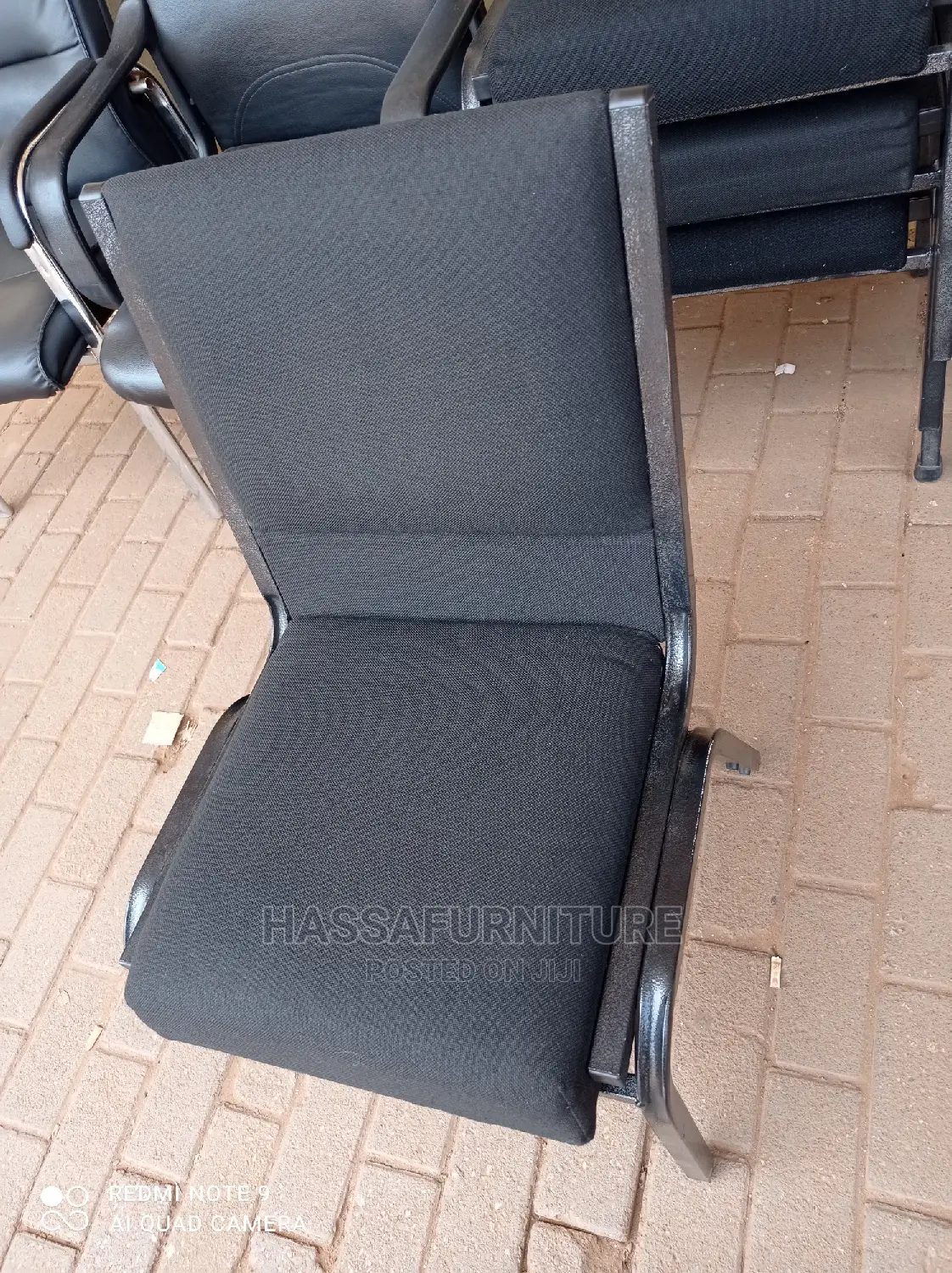 Fabric Waiting Chair Brand New