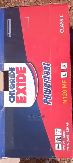 N120 Chloride Exide Maintenance Free.