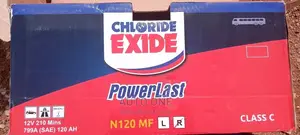 N120 Chloride Exide Maintenance Free.