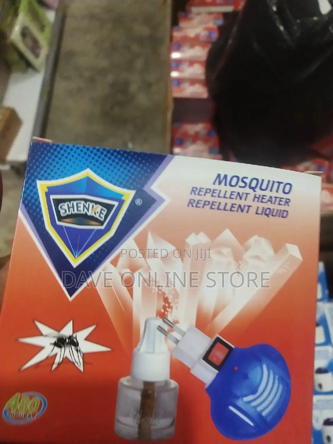 Shenke Mosquito Repellent Heater and Liquid