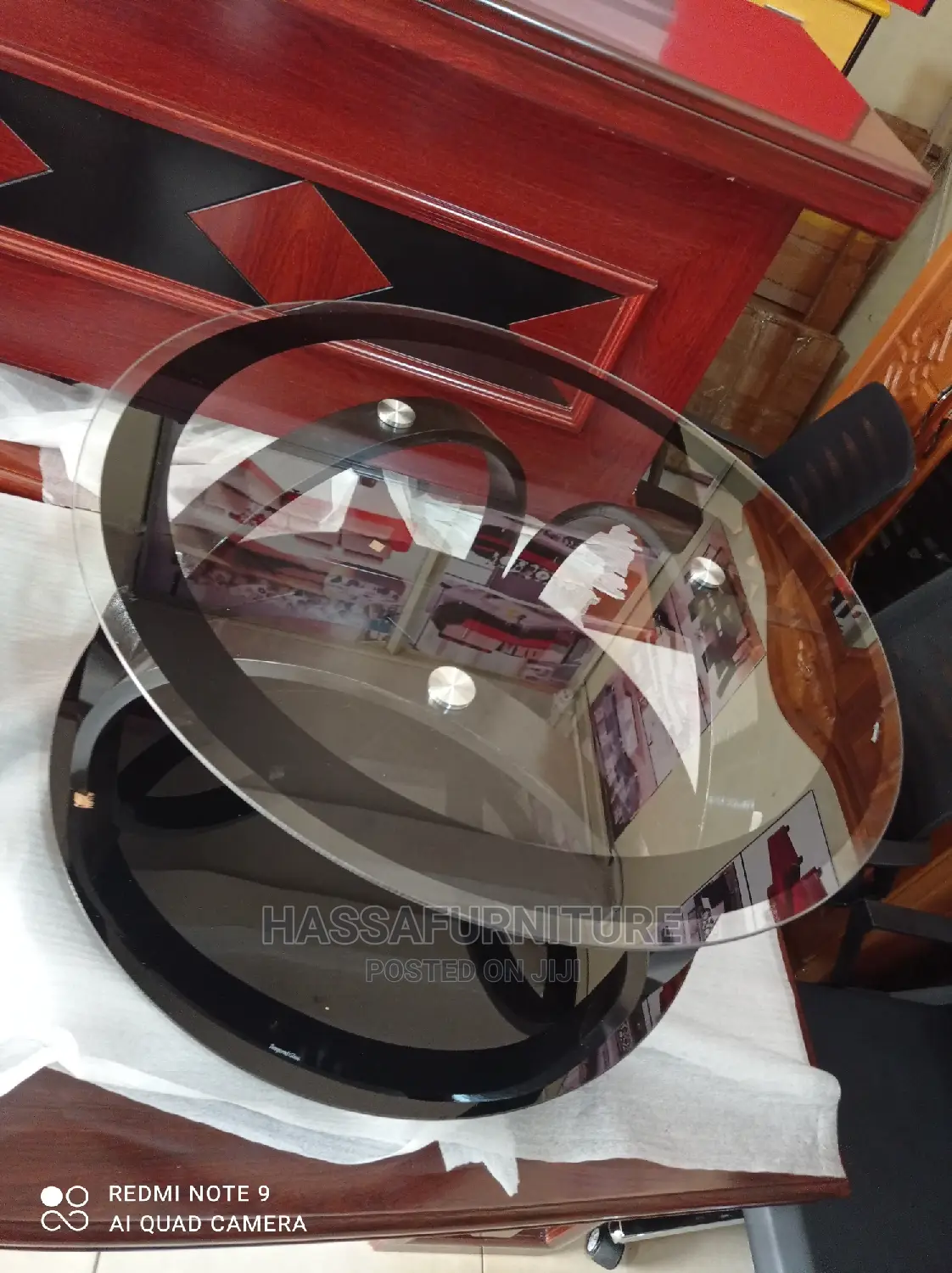 Glass Center Table for Home Use