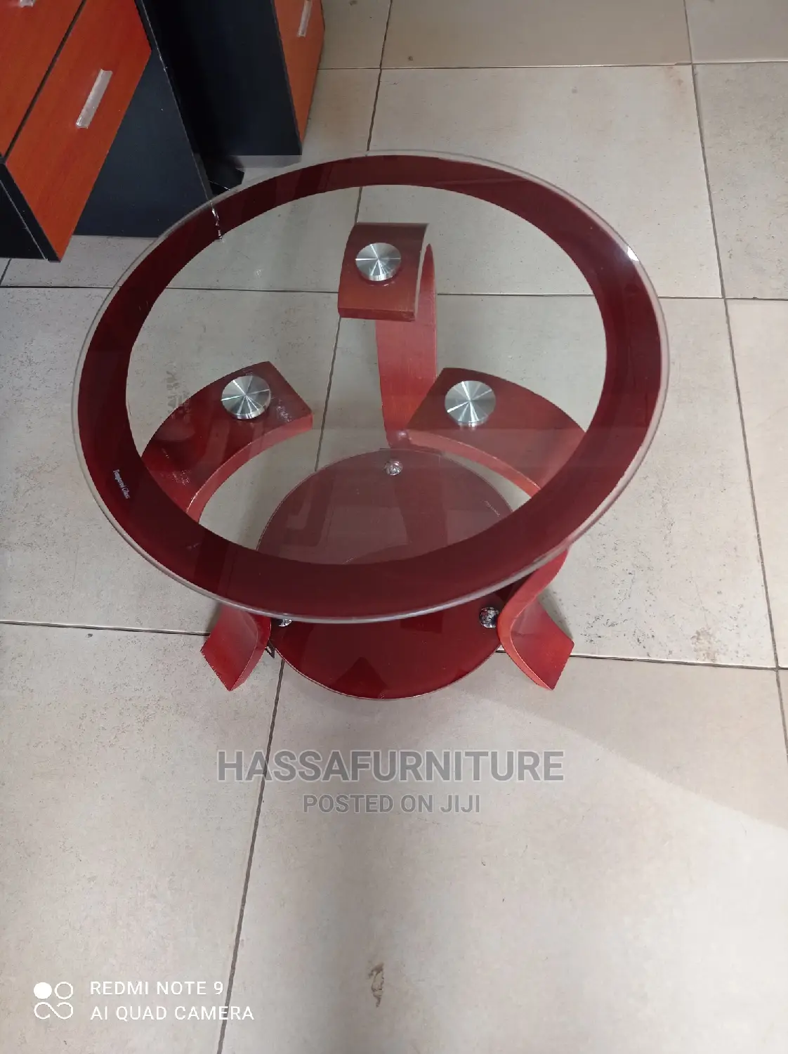 Glass Center Table for Home Use