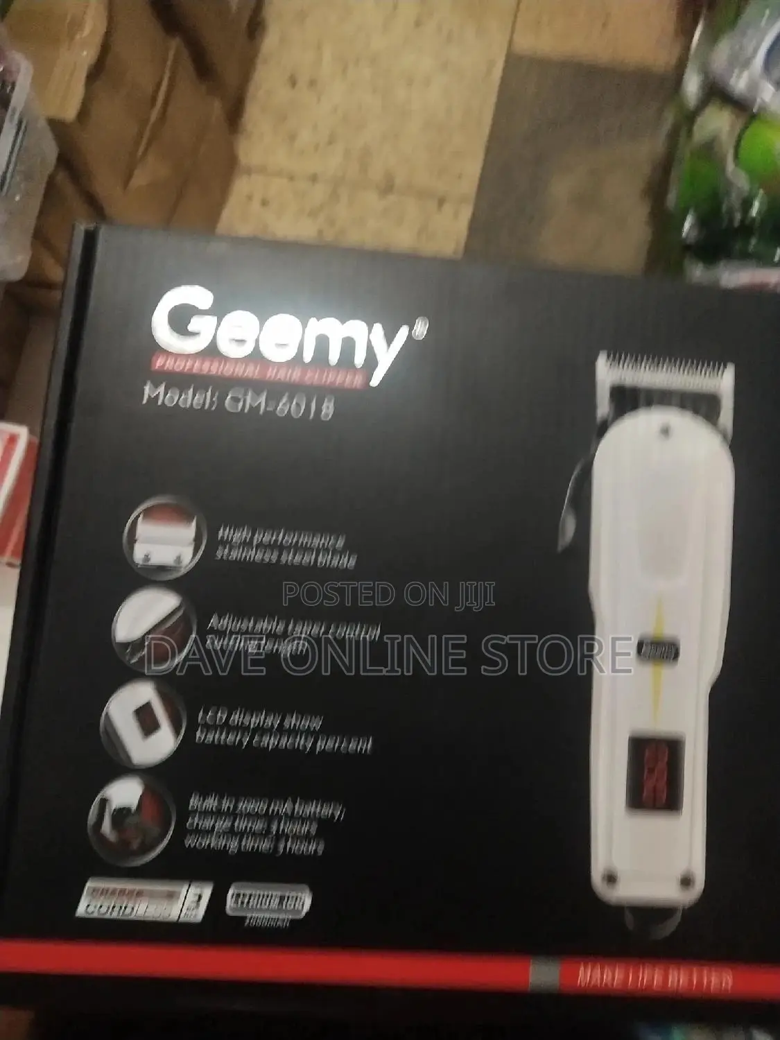 Geemy Professional Hair Clipper