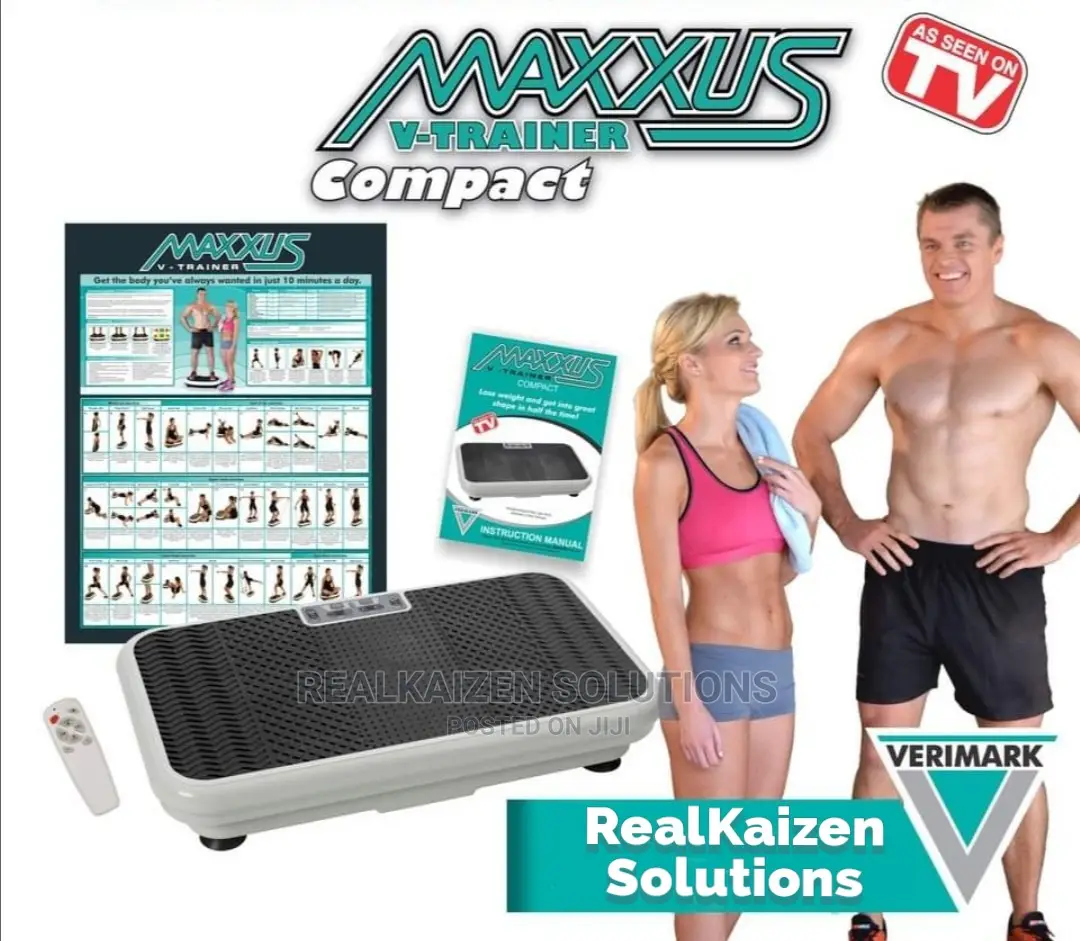 Maxxus Vibrating Platform Exercise Workout V-Trainer Compact