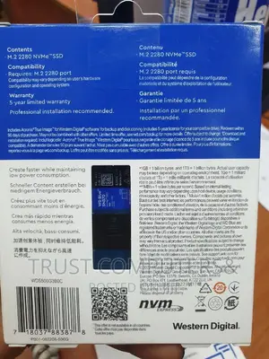 500gb Ssd Nvme Wd