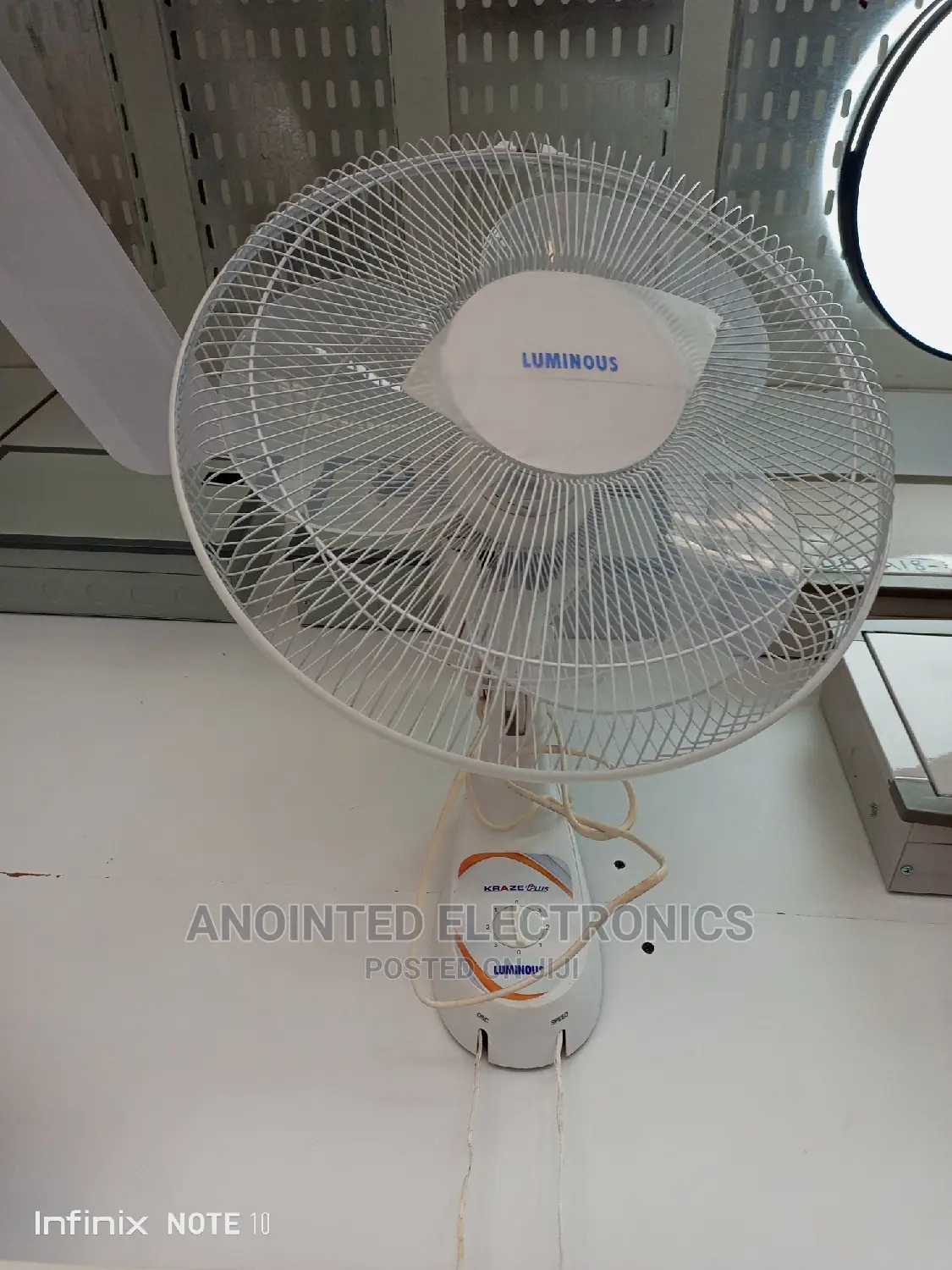 Original Wall Fan Luminous