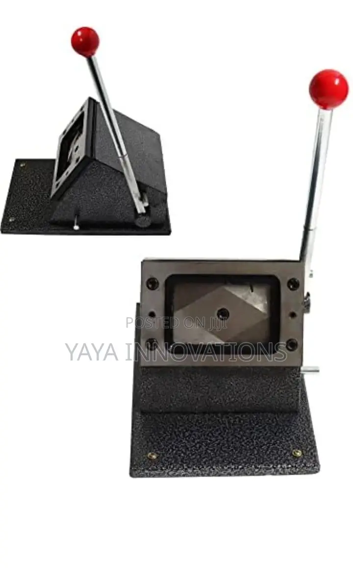 Plastic ID Cutter Manual Machine