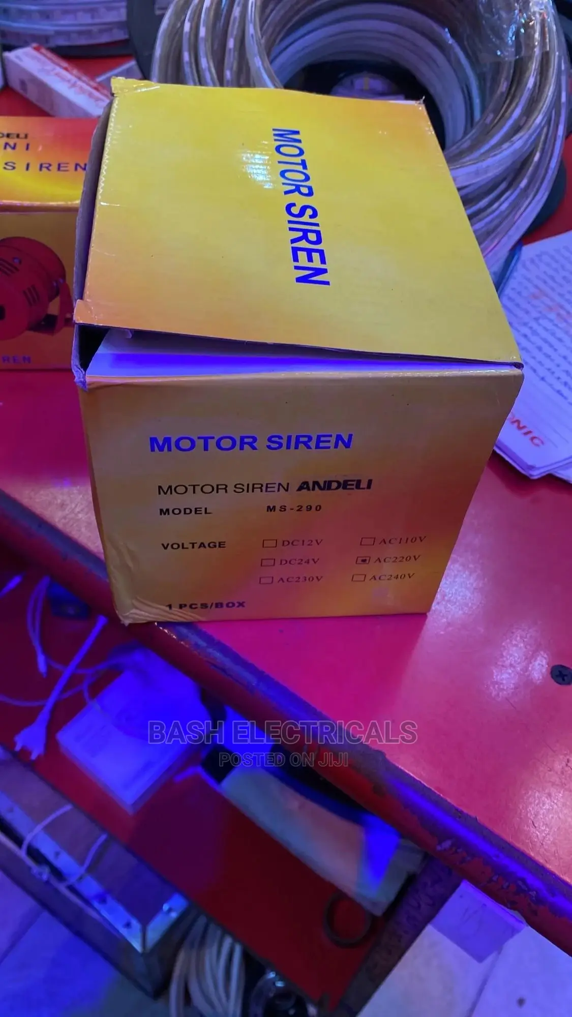 Mini Motor Siren