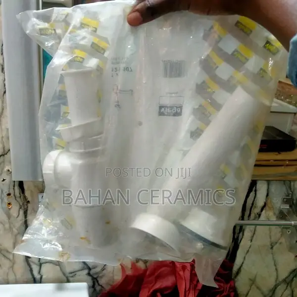 Hand Wash Basin Bottle Trap Plastic and Metallic