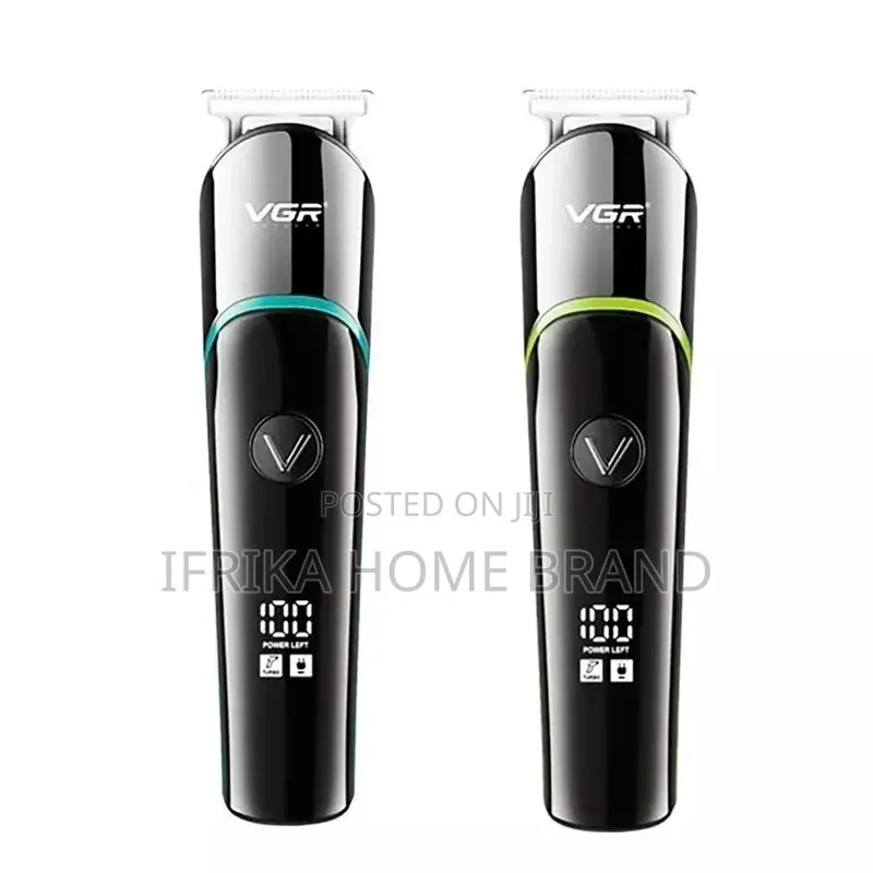 VGR V-291 Portable Electric Hair Clipper LED Display