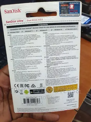 128gb Otg Flash Sandisk 3.0 (Android)