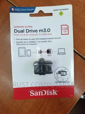 128gb Otg Flash Sandisk 3.0 (Android)