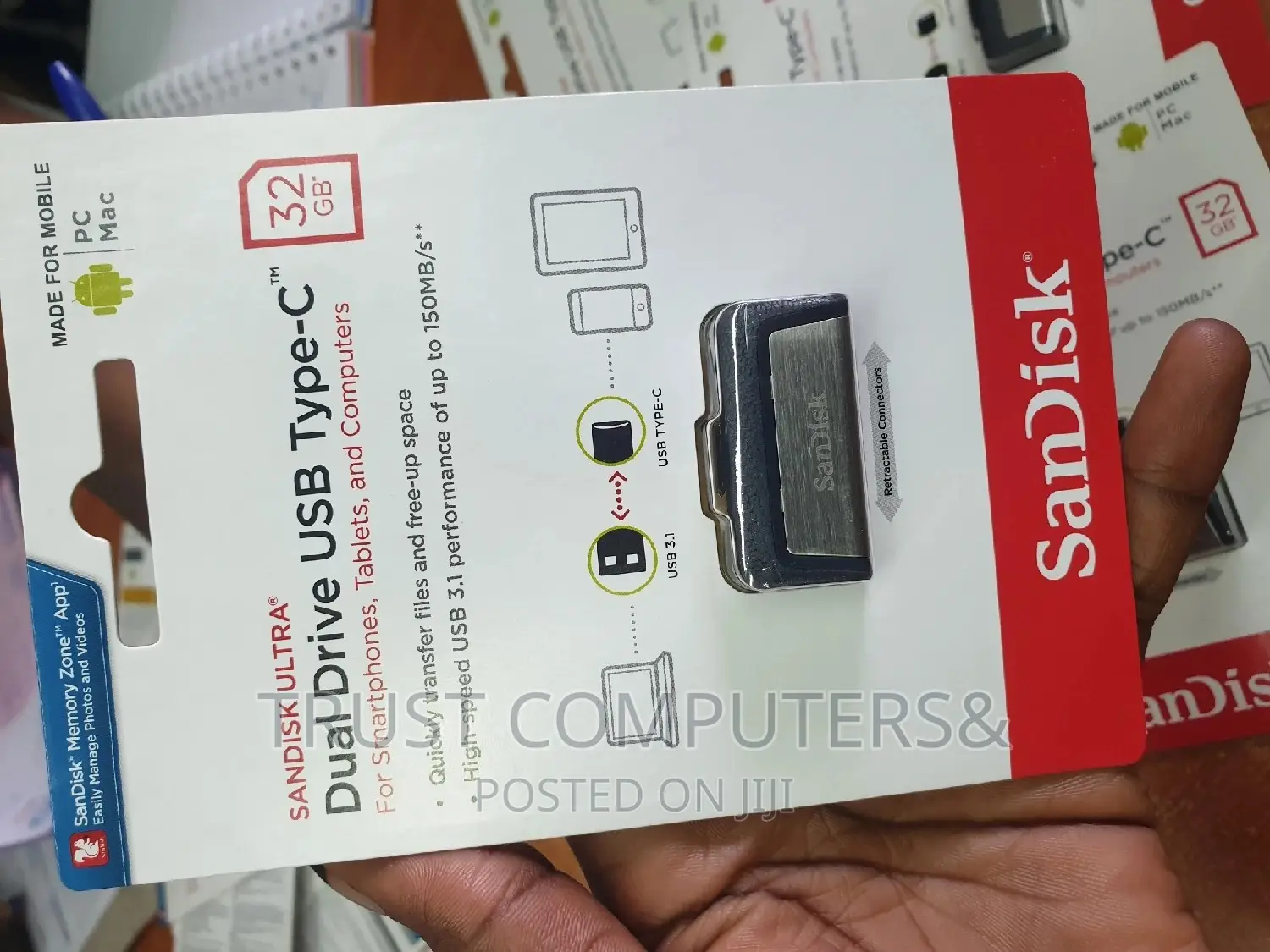 32gb Otg Type C Flash Sandisk