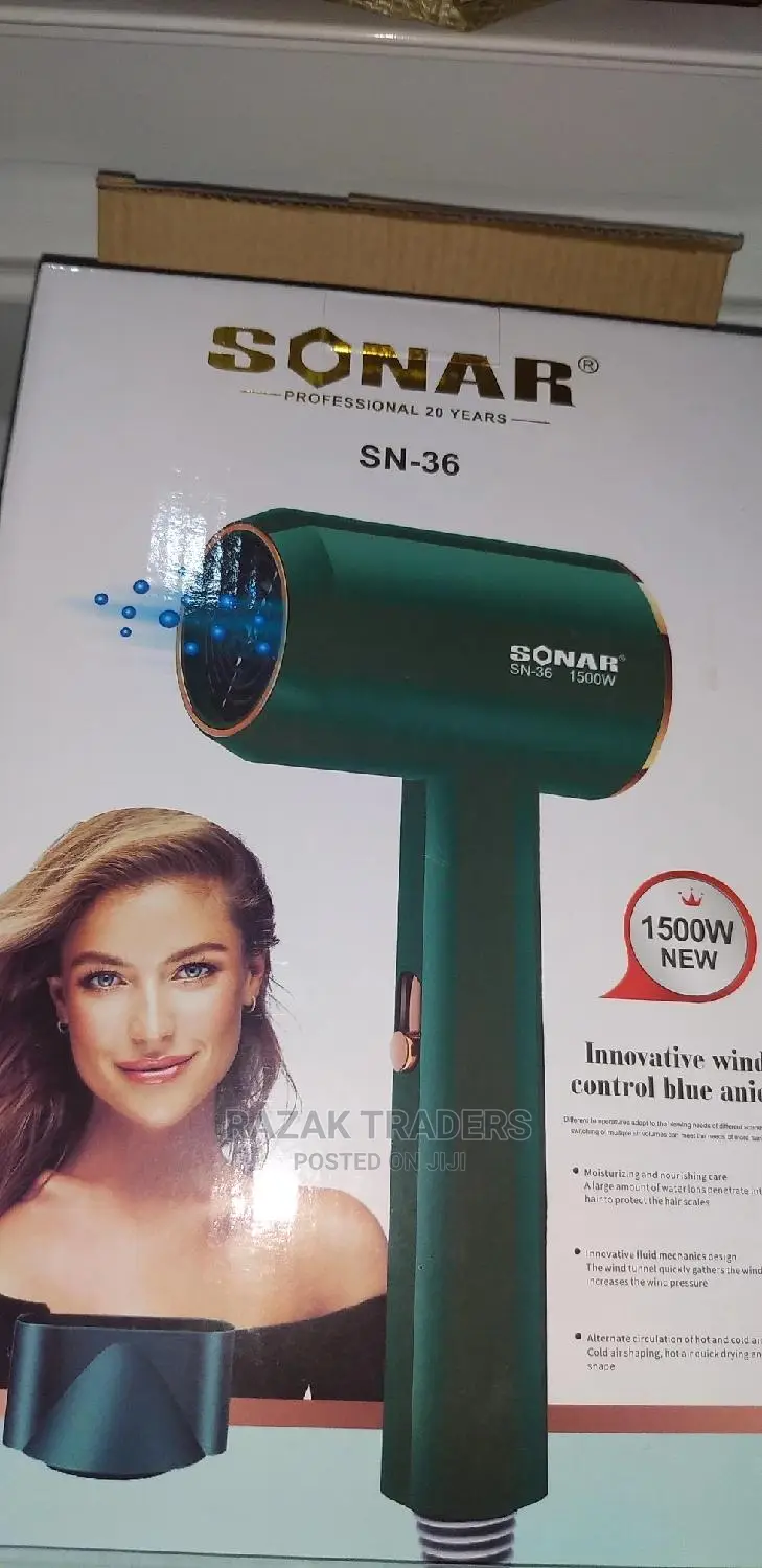 Ionic Hair Dryer, 1500W Blow Dryer With 1 Concentrator