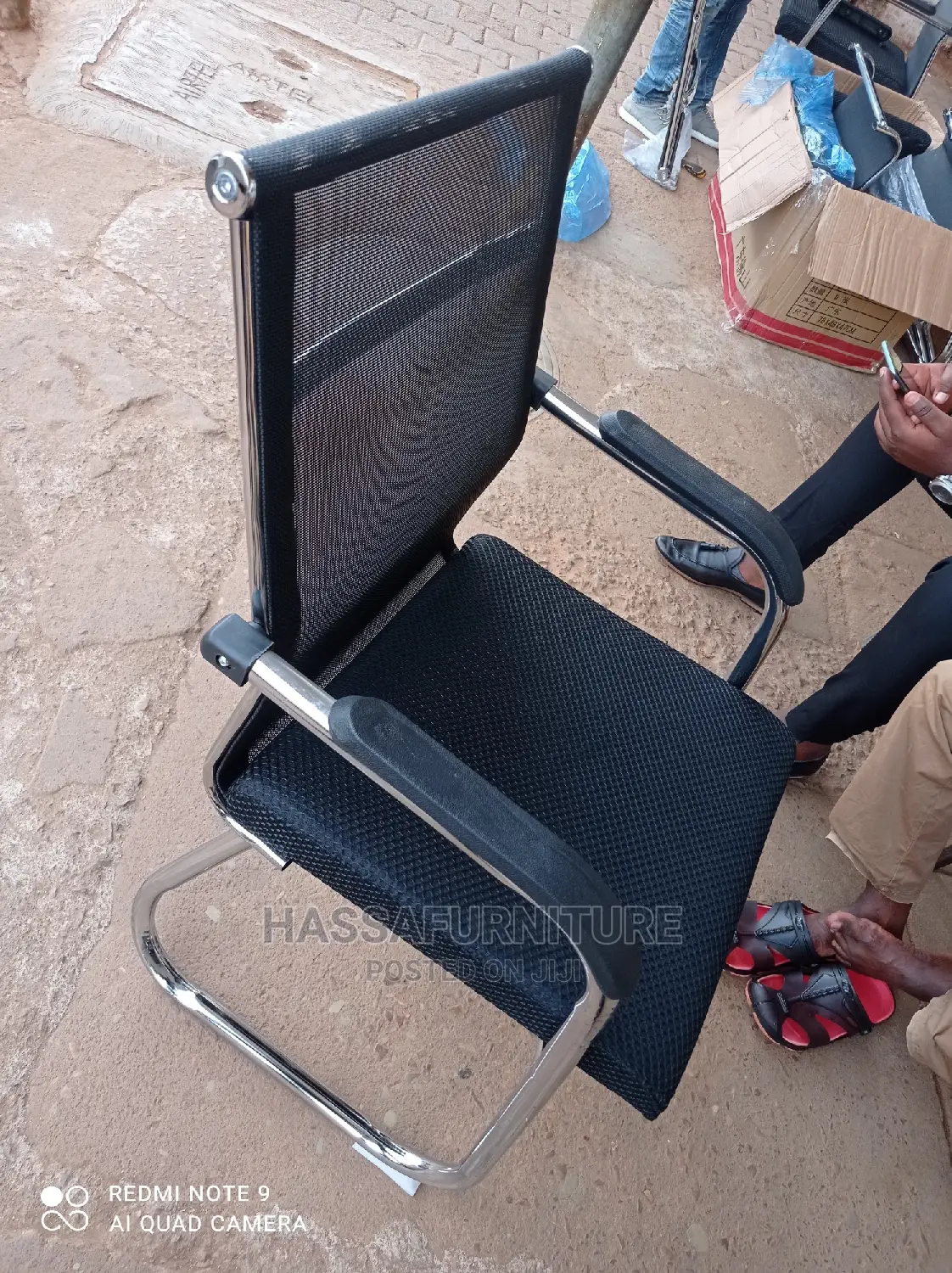 Mesh Waiting Chair Brand New