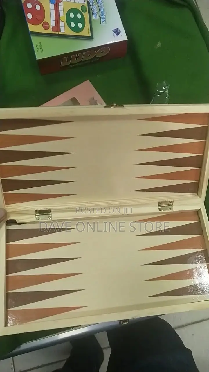 3 in 1 Wooden Chess , Checkers,Backgamon.Board