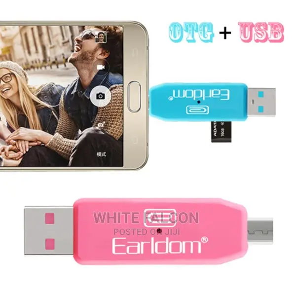 Earldom USB-OTG Card Reader + USB Hub