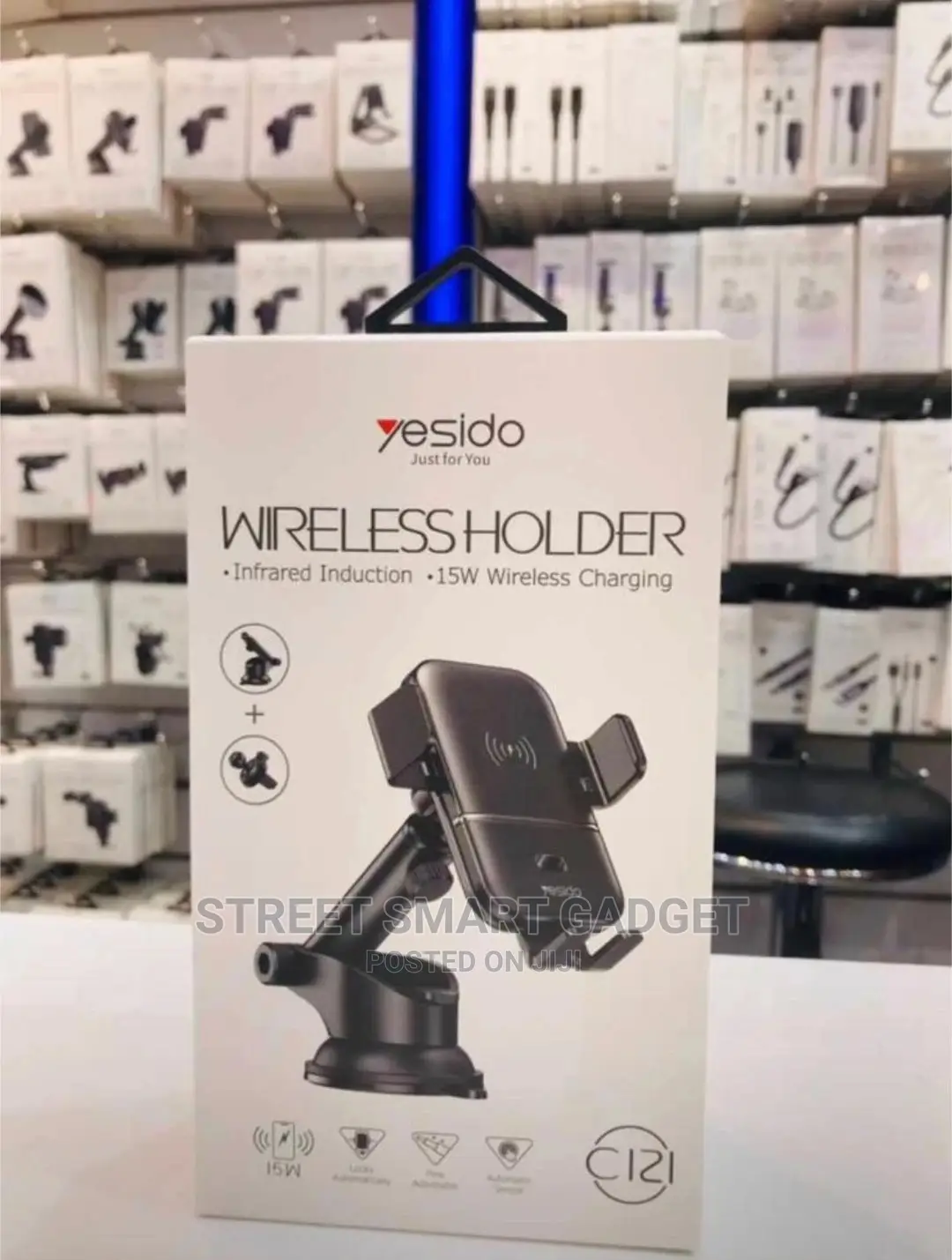 Wireless Car Phone Holder Yesido (C186)