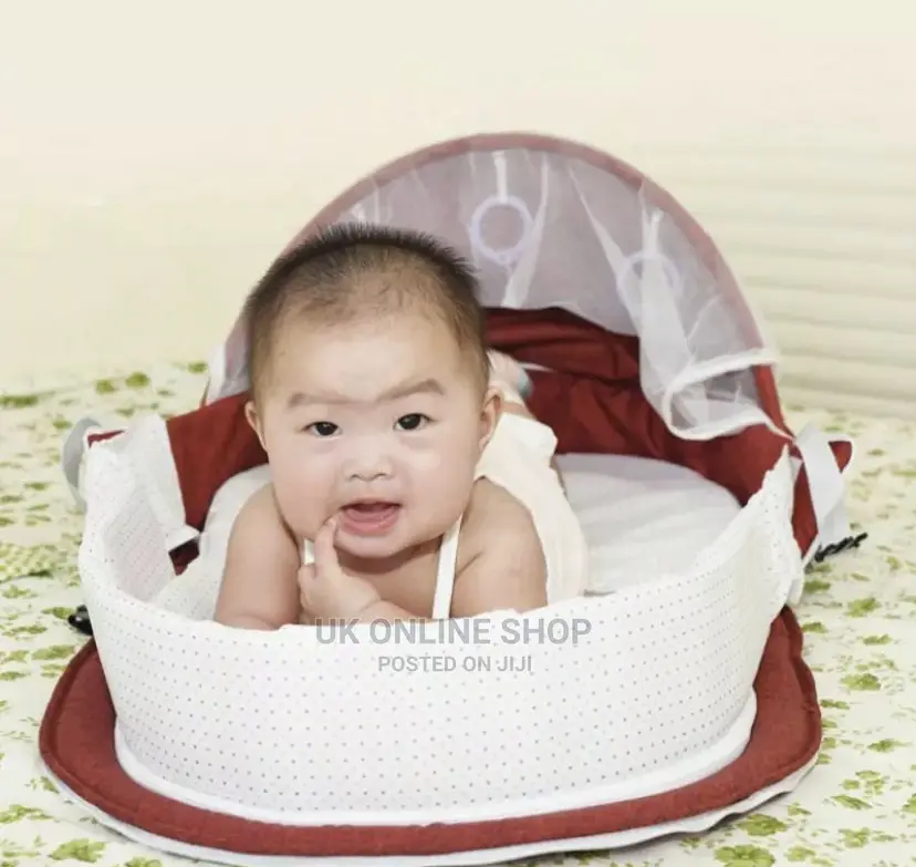 Portable Baby Travel Bed Foldable Newborn Baby Bassinet Crib