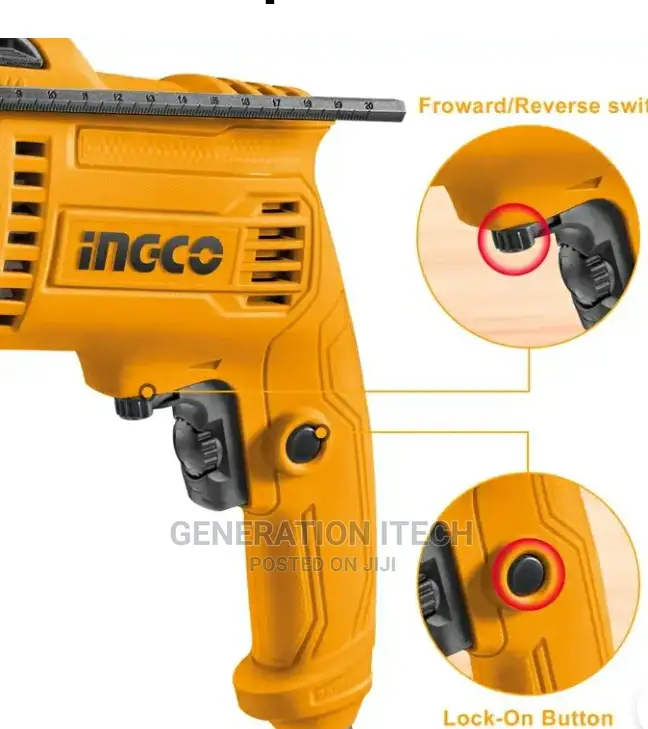 Impact Drill 680W Ingco-Original