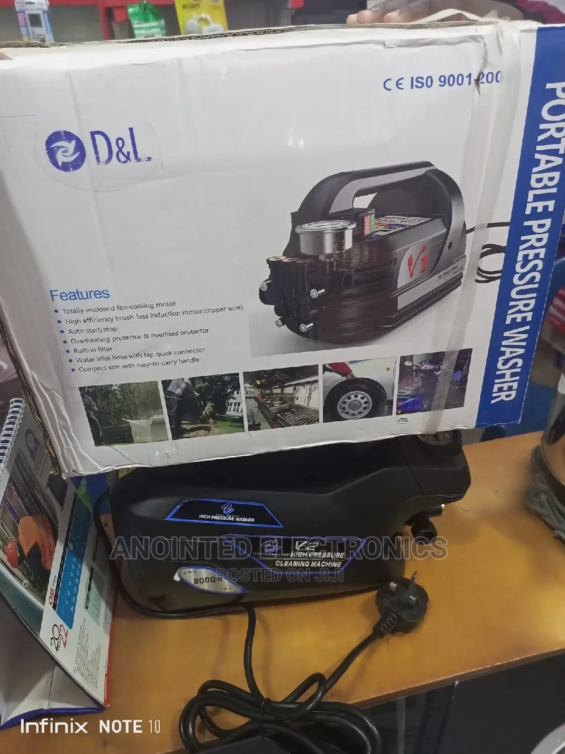 Portable Pressure Washing Machine
