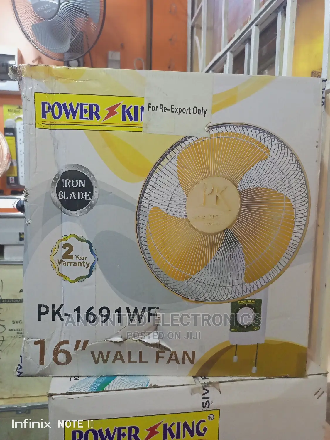 Power King Wall Fans