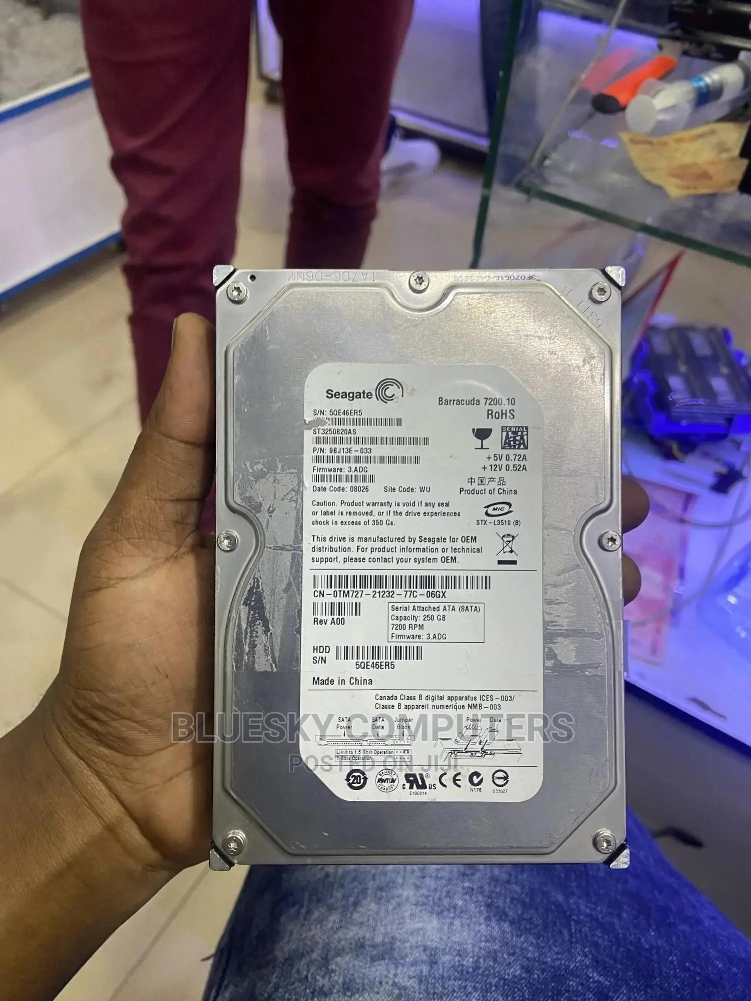 250 Gb Hard Drive