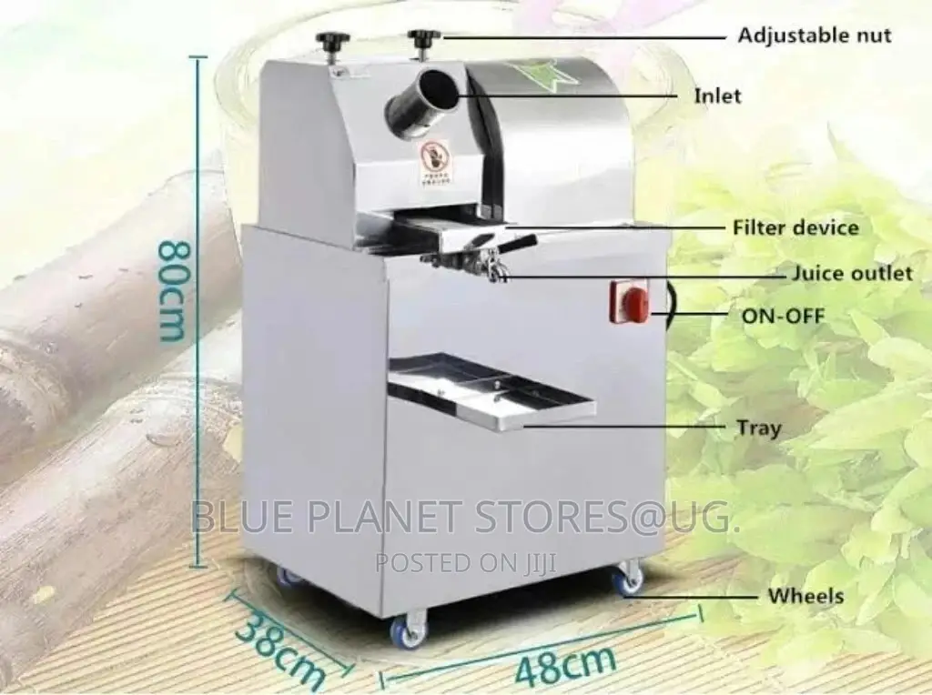 Commercial Electric Sugarcane Juice Extractor Machine || S/S