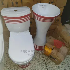Toilet And Hand Wash Basin Set