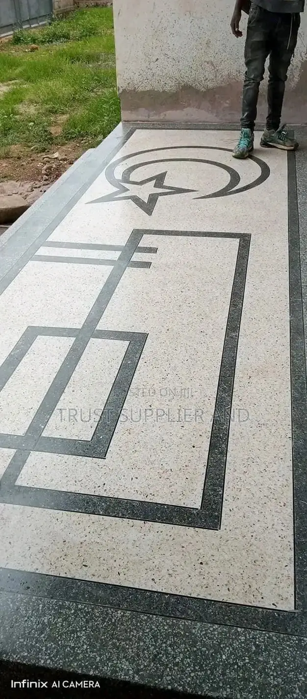 Terrazzo Floor Flower