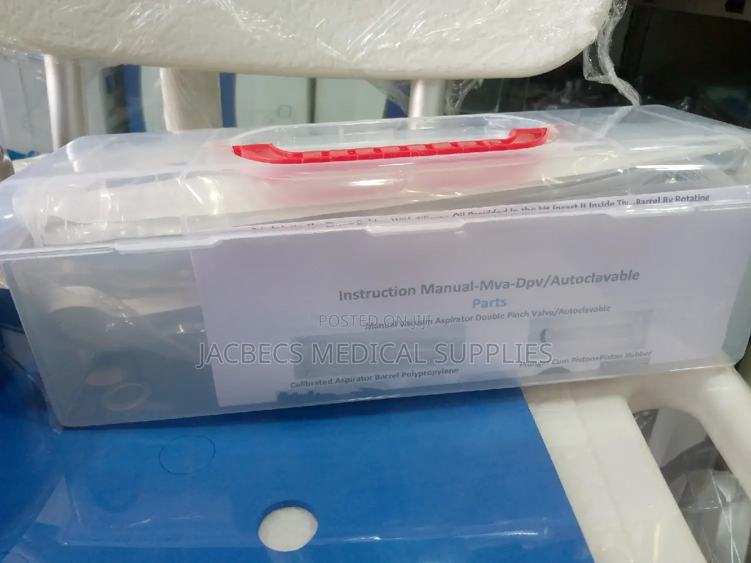 Instructional Manual MVA / Autoclavable