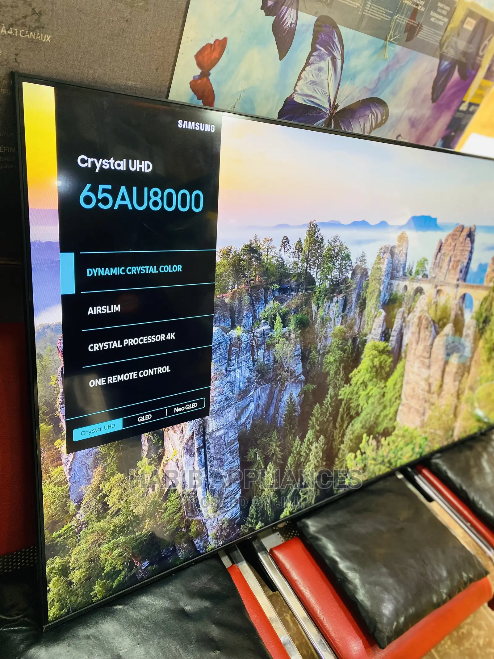 65 Inch Samsung Smart TV Powered by TIZEN Uhd 4k 2021 Model