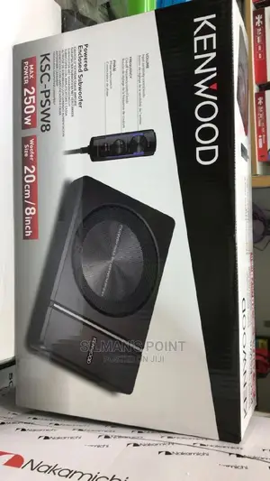 Kenwood Ksc-Psw8 Car Underseat Subwoofer