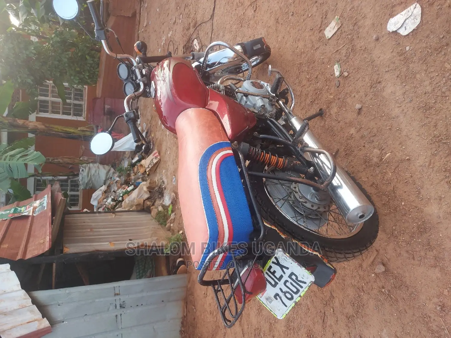 Bajaj Boxer 2021 Orange