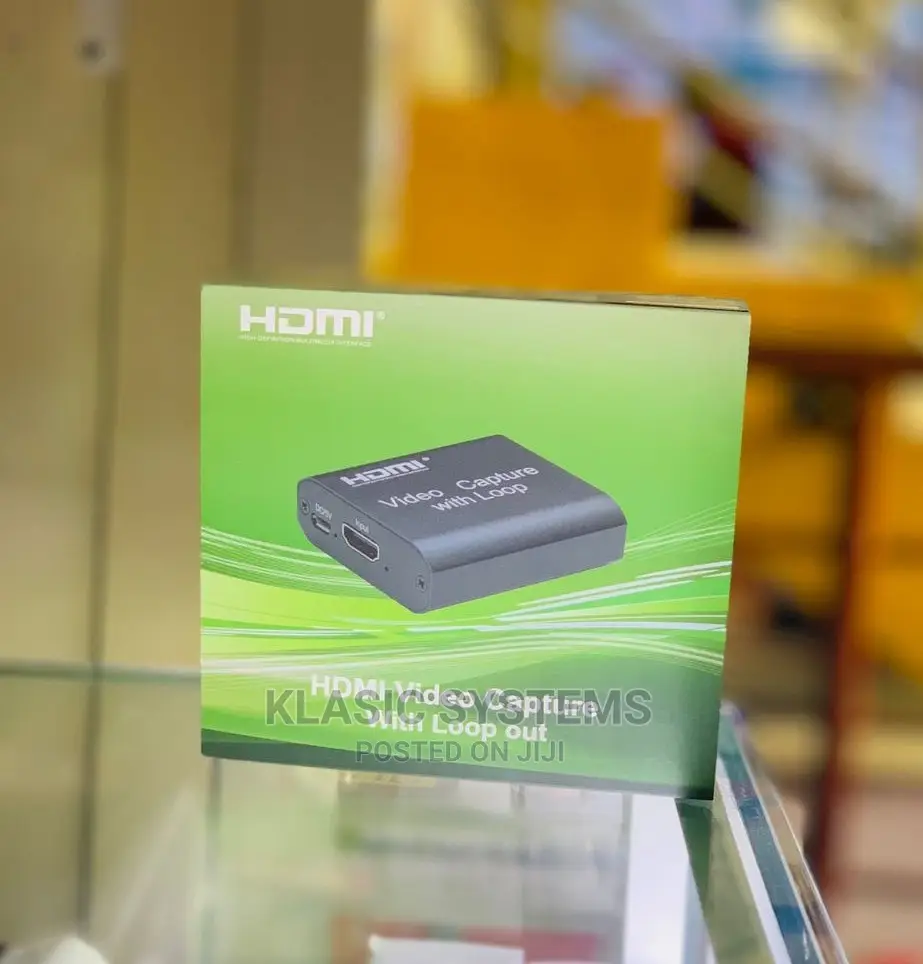 HDMI Video Capture With Loop Out Available