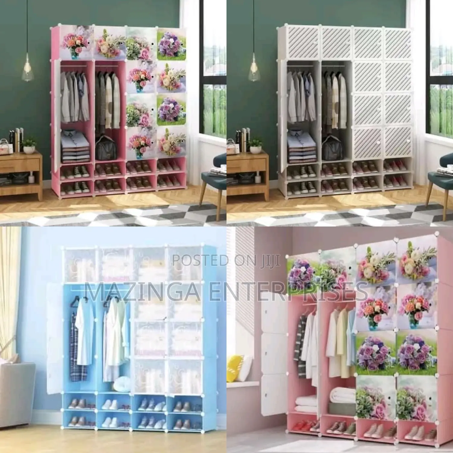 4columns Plastic Wardrobe