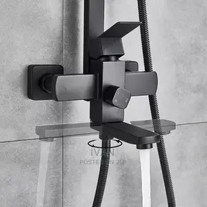 Matte Black Shower Mixer