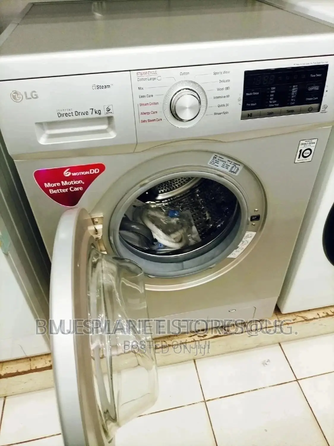 LG 7kgs Steam Full Auto Washing Machines || Front Loader.