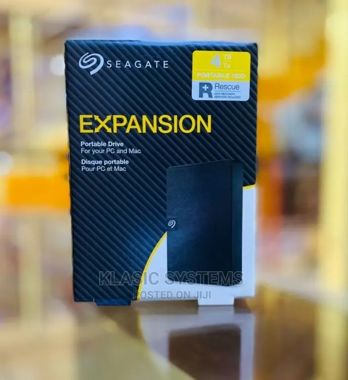 4tb Seagate Expansion Portable External Harddrive