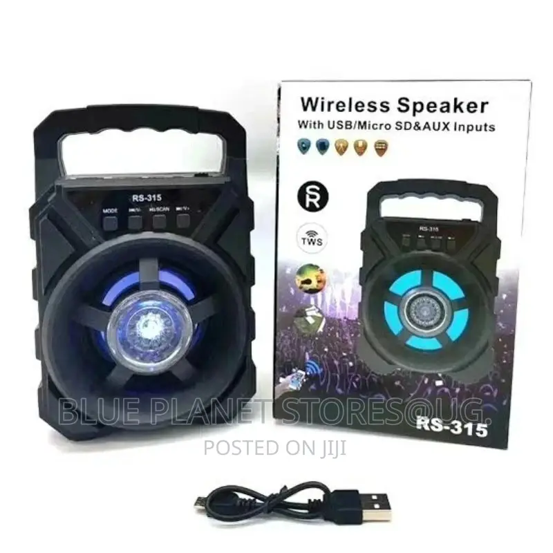 Portable Bluetooth Wireless Speaker || 5w | RS-315 || 500mah