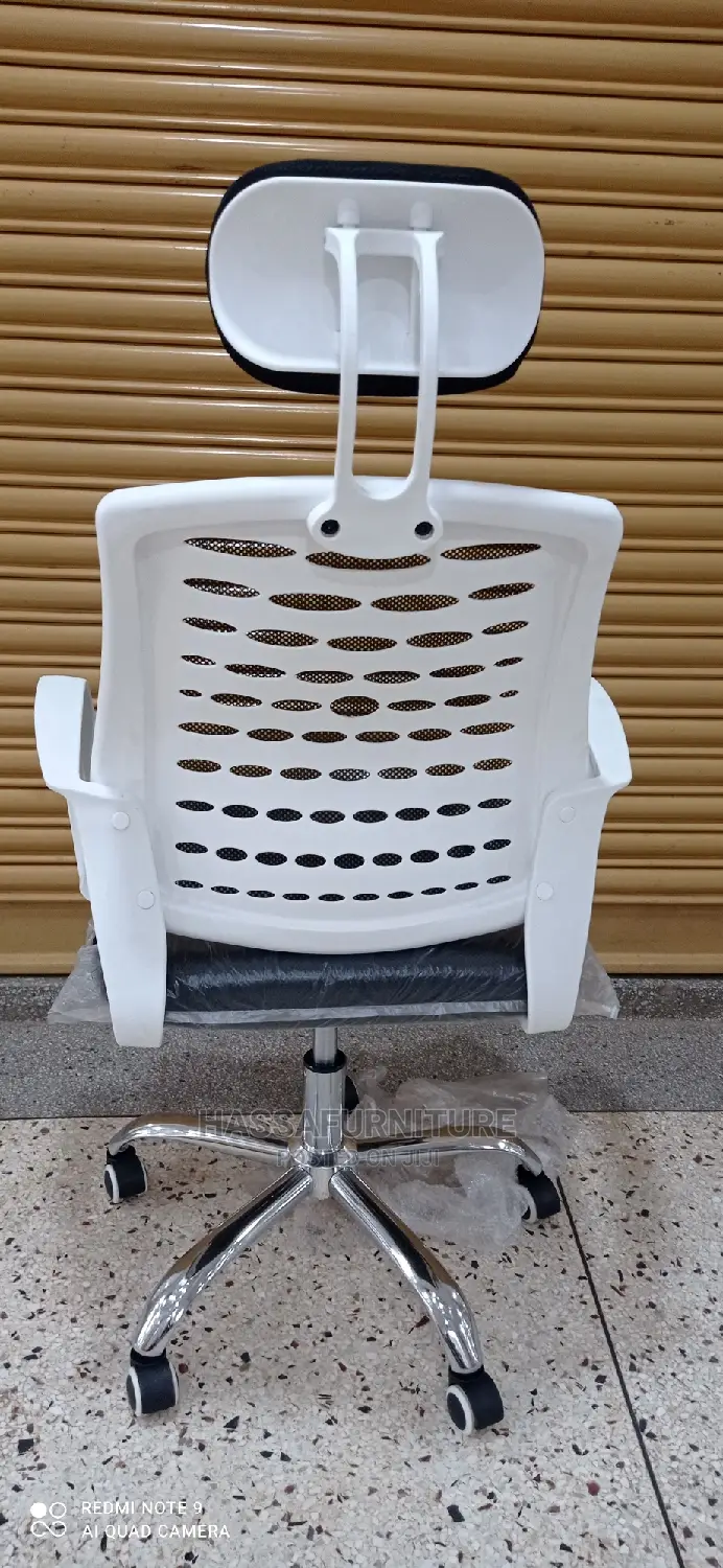 Mesh High Back White Colour